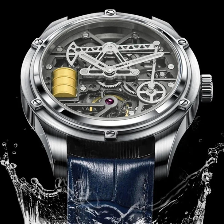 Design Mens WatchesSapphire Glass Top Brand Machine Watch Men Business Clock Men Miyota Luminous