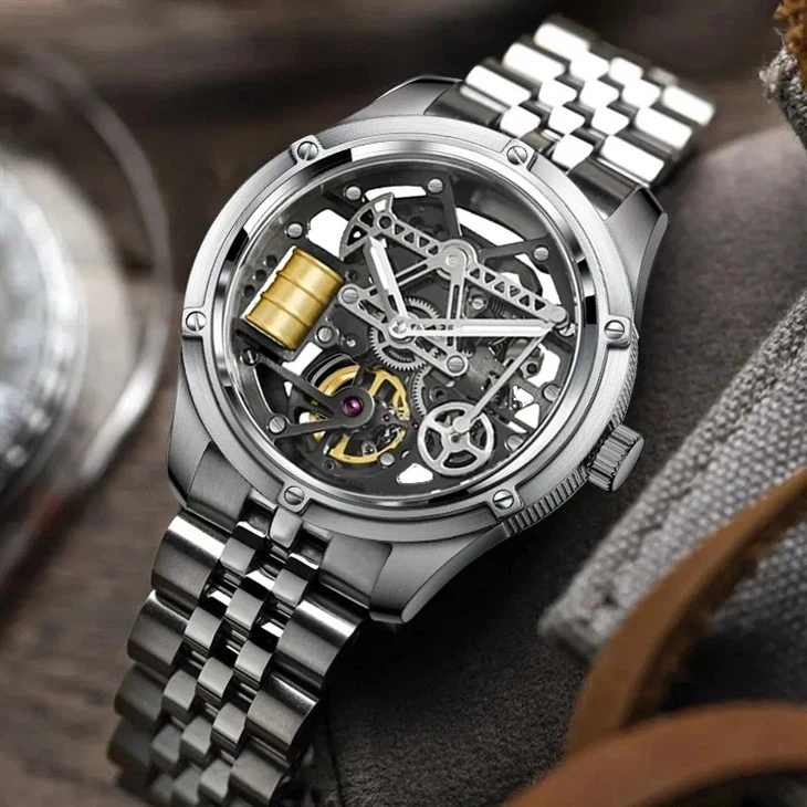 Design Mens WatchesSapphire Glass Top Brand Machine Watch Men Business Clock Men Miyota Luminous