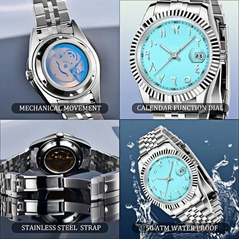 NH35 Arabic Dial Automatic Watch