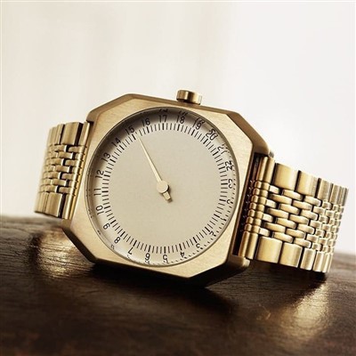 स्टेनलेस स्टील अष्टकोणीय एकल सुई पुरुषों की क्वार्ट्ज घड़ी