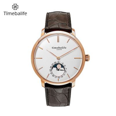 minimalist महिलाओं Moonphase घड़ी