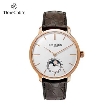 minimalist महिलाओं Moonphase घड़ी