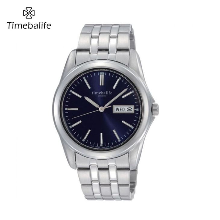 पुरुषों के लिए विंटेज स्टेनलेस स्टील घड़ी